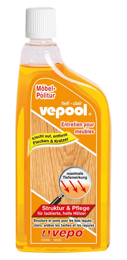 VEPOOL entretien pour meubles liq clair 300 ml