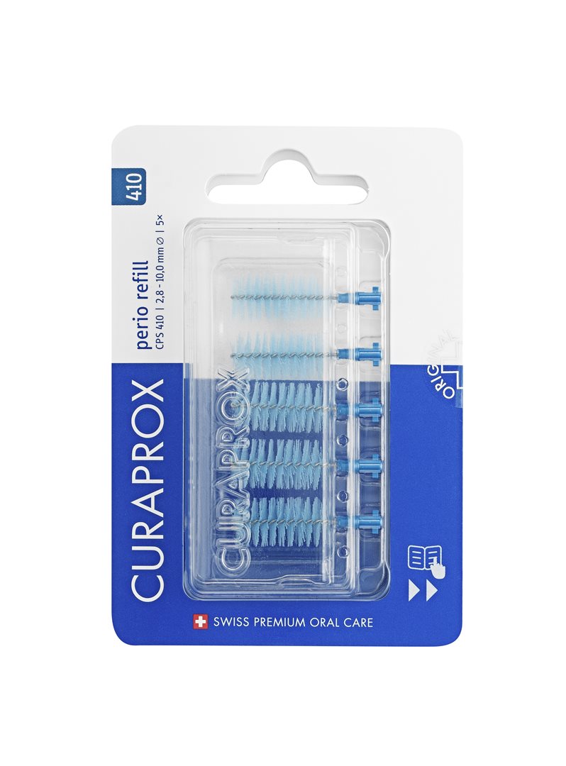 CURAPROX CPS 410 Brossettes Interdentaires Perio Profond | Lot 5 Pièces