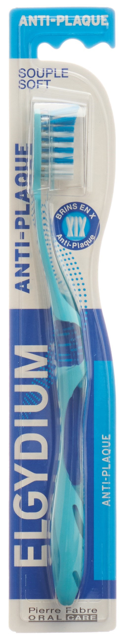 ELGYDIUM Anti-Plaque Brosse à Dents Souple | Soin Buccal Efficace