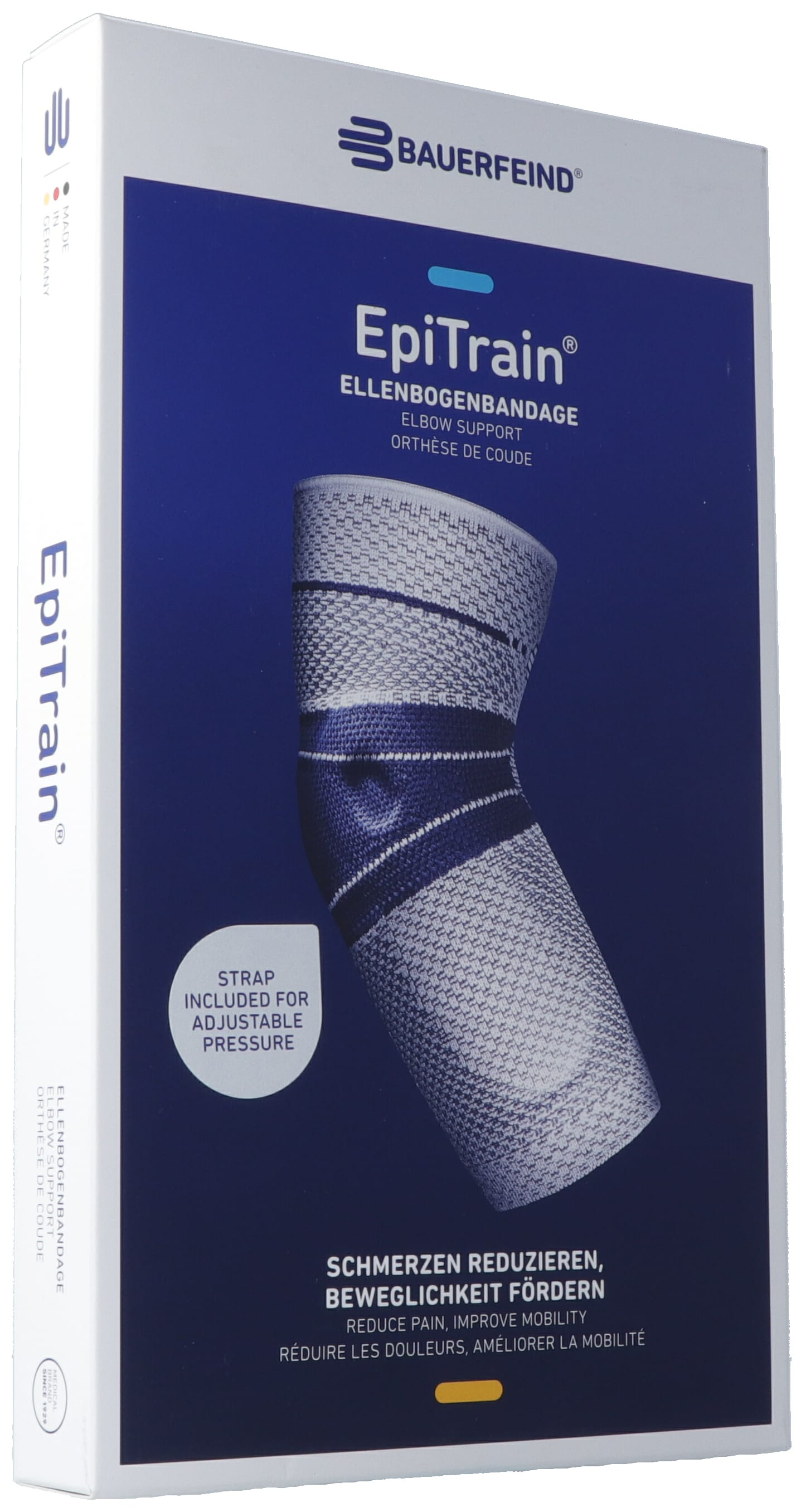 BAUERFEIND EpiTrain Orthèse Active Taille 1 Beige | Soulagement Épicondylite