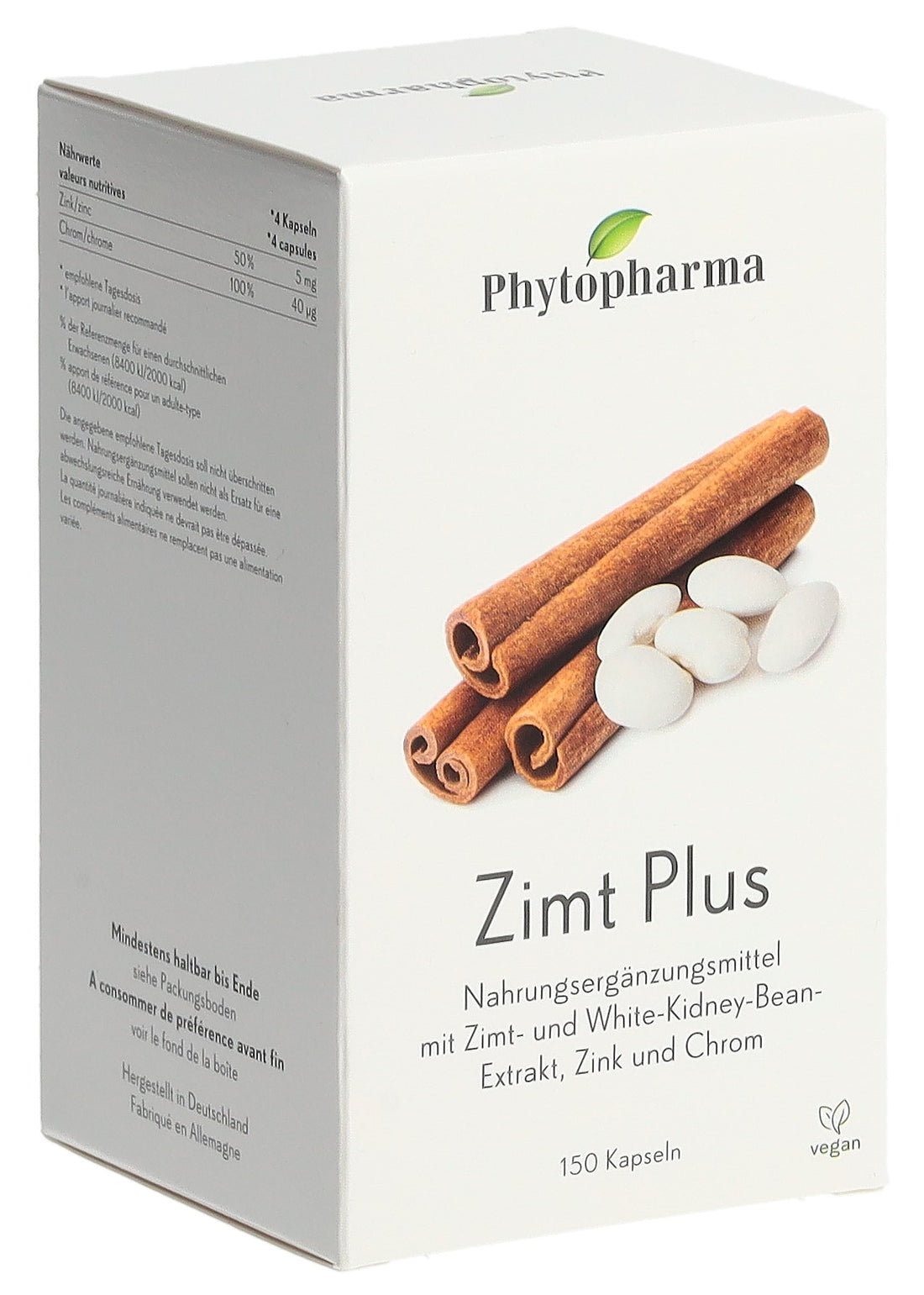 PHYTOPHARMA Cannelle Plus Complément Alimentaire Bien-être | Boîte 150 gélules