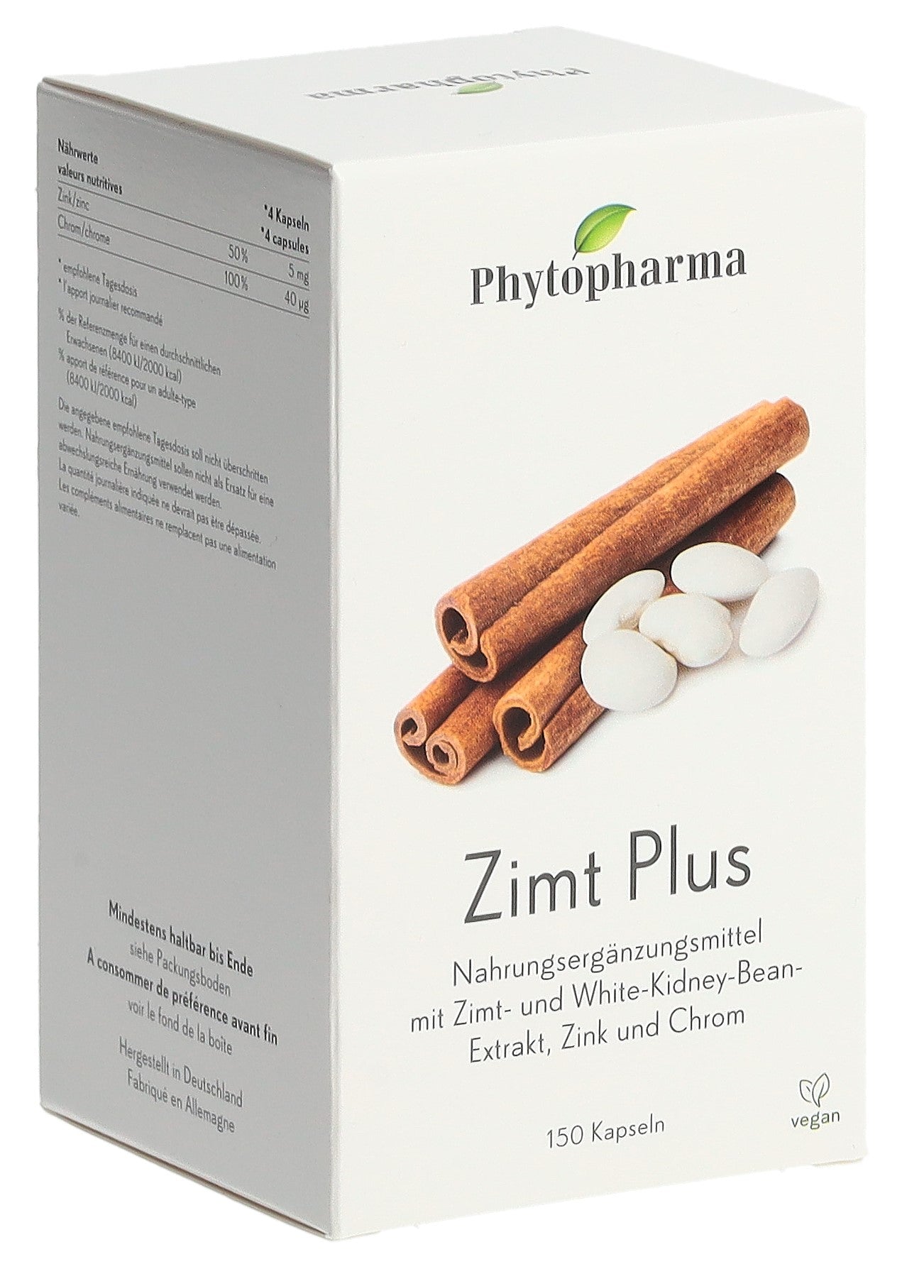 PHYTOPHARMA Cannelle Plus Complément Alimentaire Bien-être | Boîte 150 gélules