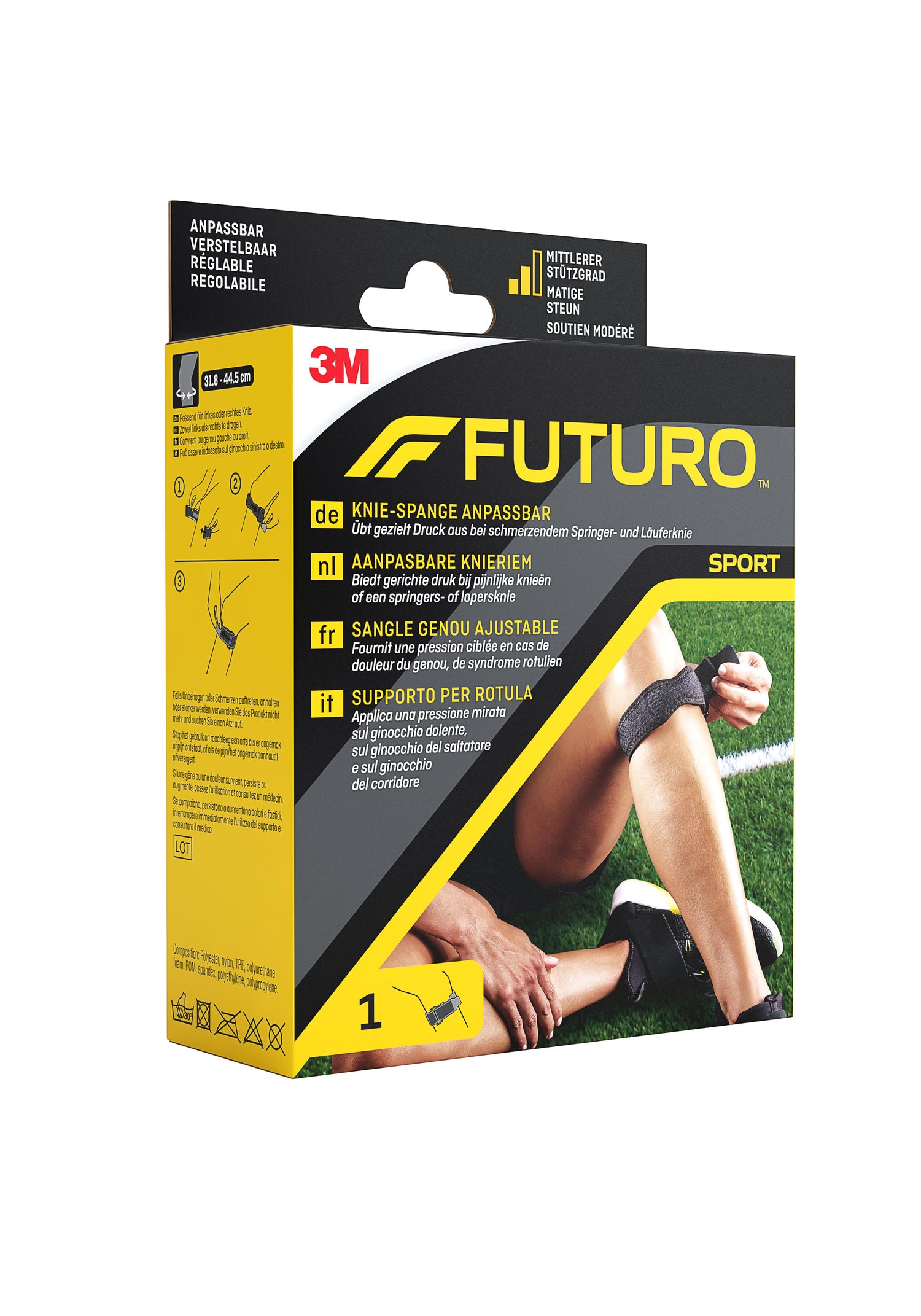 3M FUTURO sangle genou ajustable droit/gau