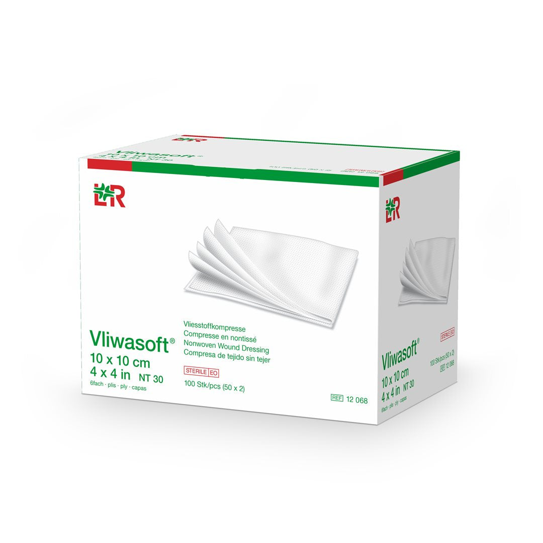 VLIWASOFT fibre n-tiss 10x10cm 6 c st 50 x 2 pce