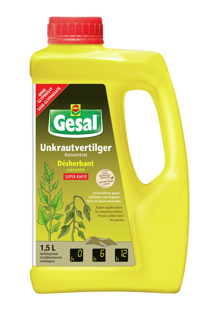 GESAL Désherbant Concentré Super-Rapide 1500 ml