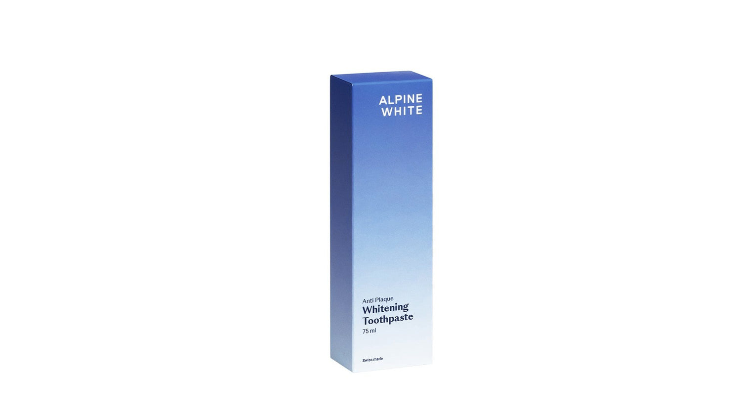 ALPINE WHITE Dentifrice Blancheur Anti-Plaque 75 ml