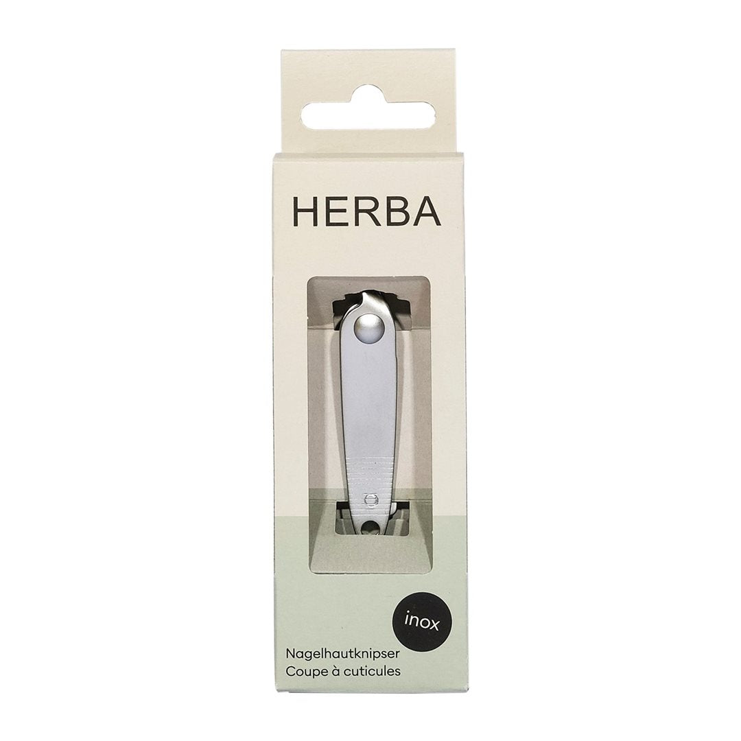 HERBA Coupe Cuticules Inox Professionnel | Soin Manucure