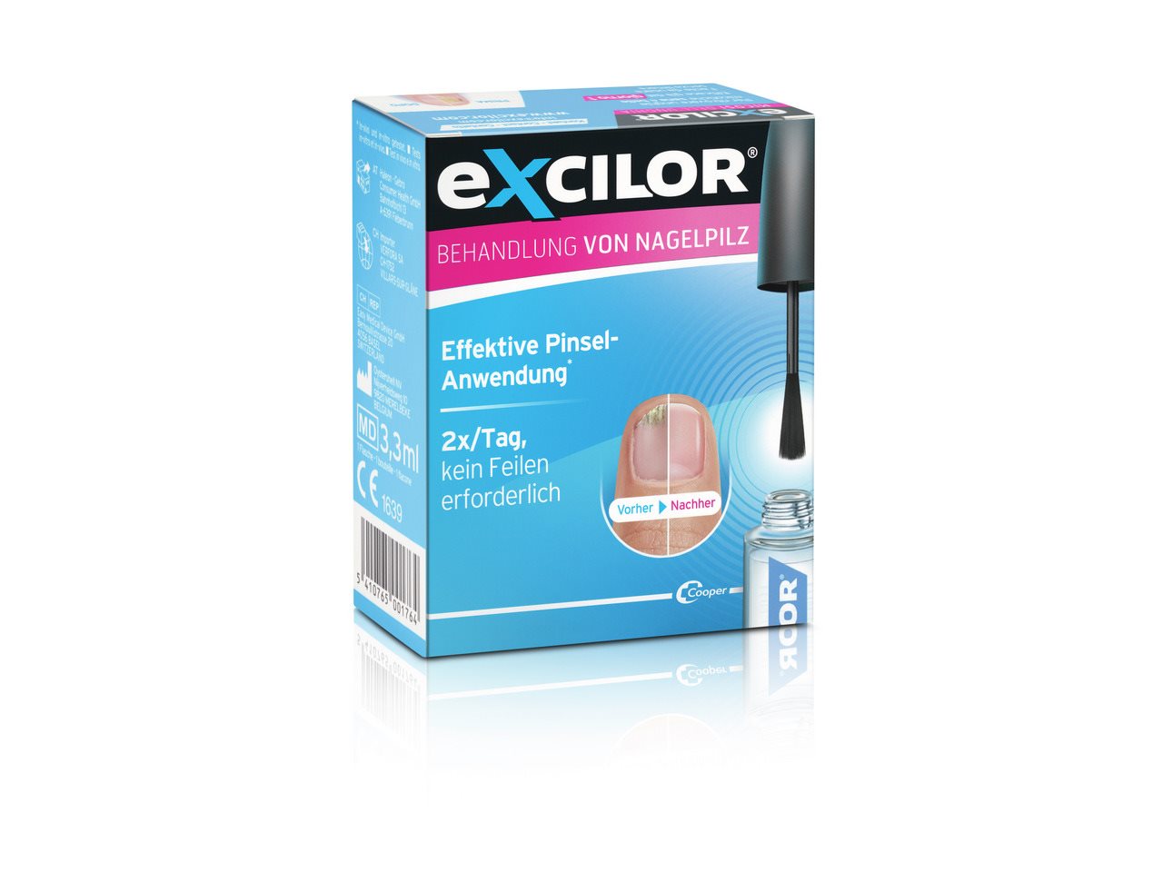 EXCILOR Solution Mycose Ongles Traitement Efficace 3.3 ml