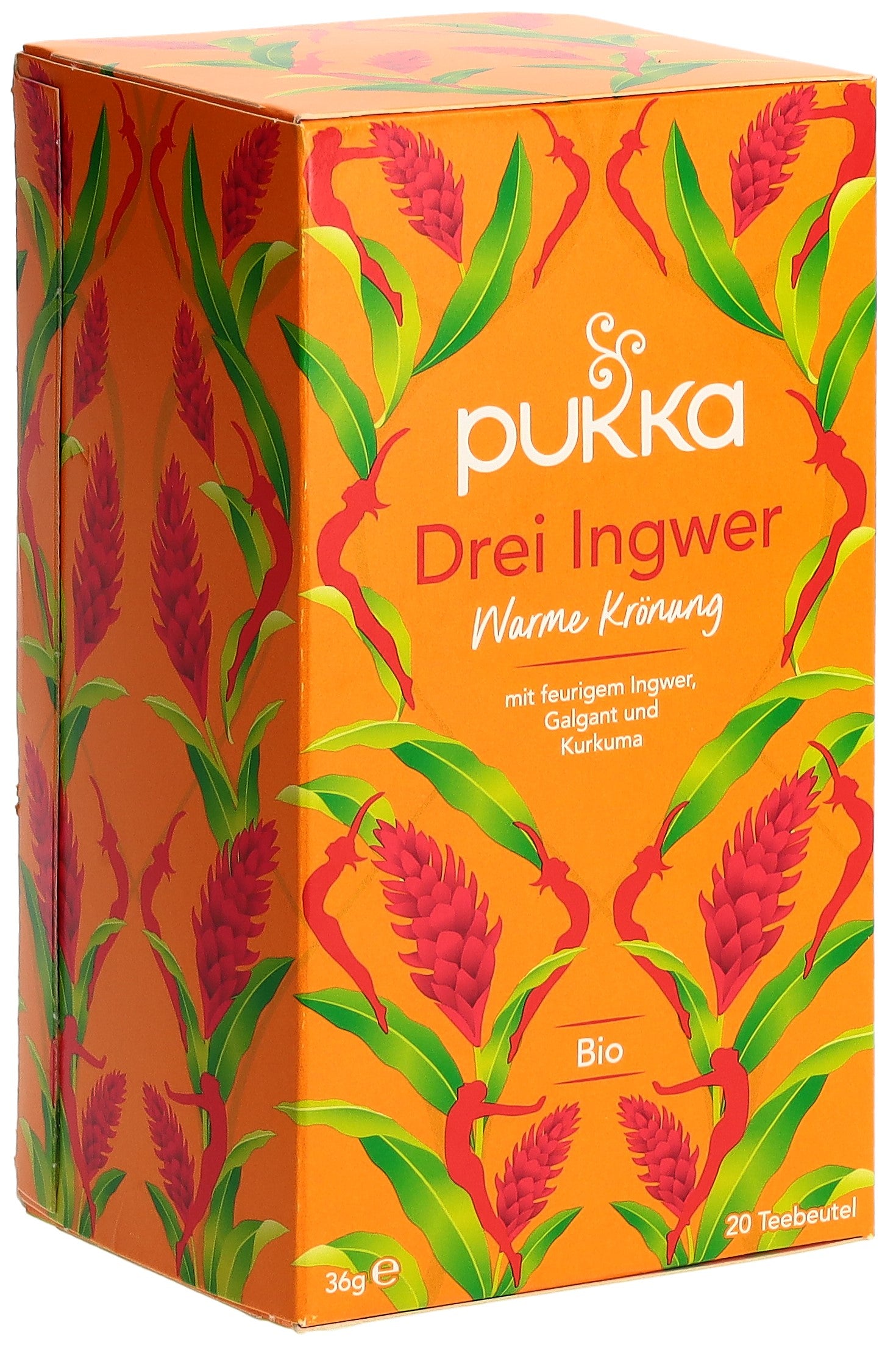 Pukka Thé Bio Trois Gingembres 20 Sachets | Bien-être Digestif