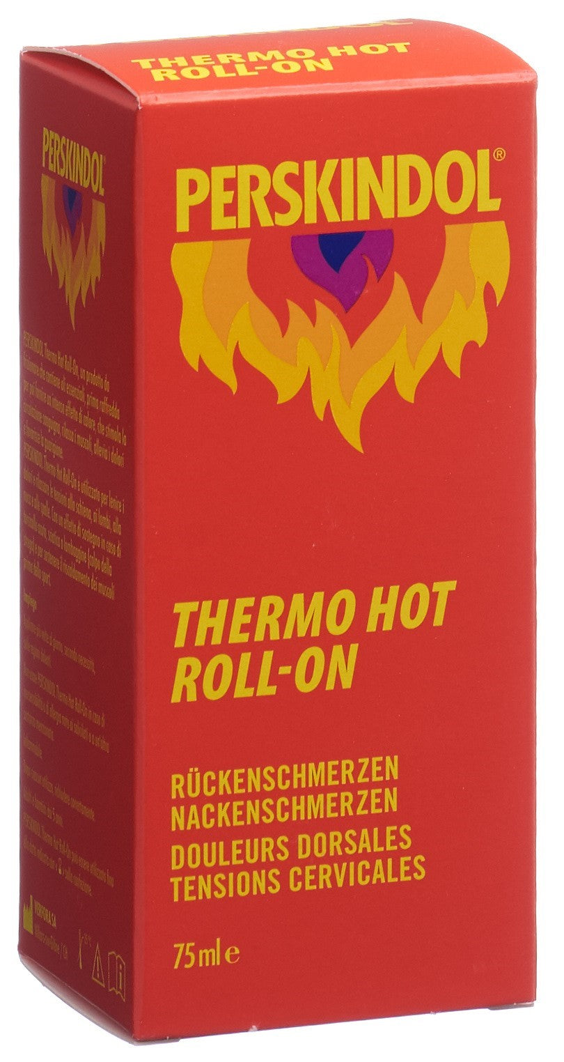 PERSKINDOL Thermo Gel Effet Chaleur Douleur Musculaire | Roll-on 75 ml
