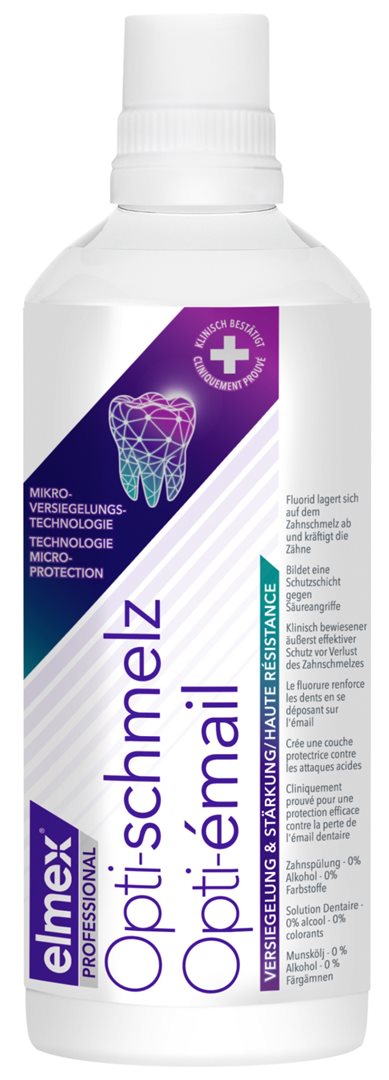 ELMEX PRO Opti-email Bain de Bouche 400 ml Protection Caries