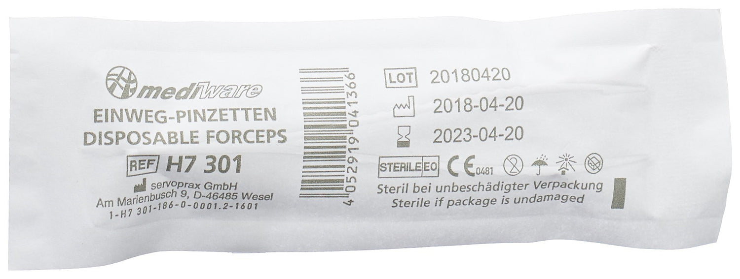 SERVOPRAX Pince à Épiler Chirurgicale 12.5cm Précision | Stérilisable