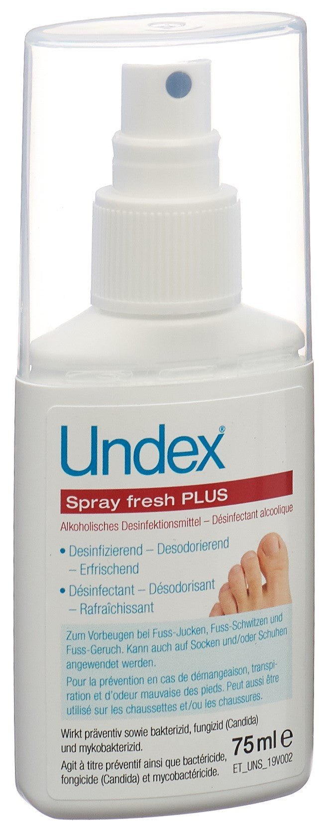 UNDEX Spray Fraîcheur Mentholée + Haleine Pure | 75 ml