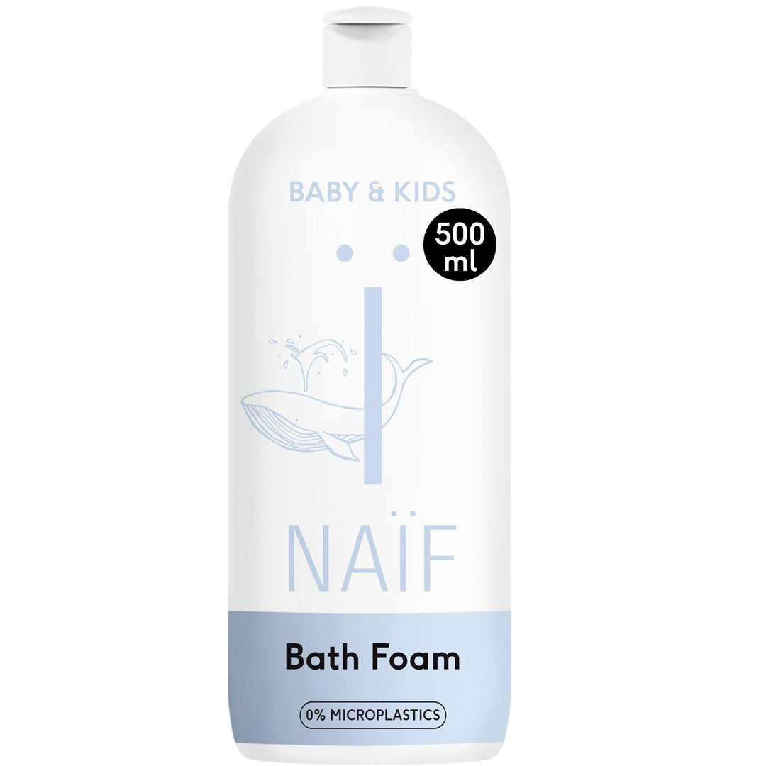 NAIF Mousse Bain Relaxante Bébé &amp; Enfant 500 ml