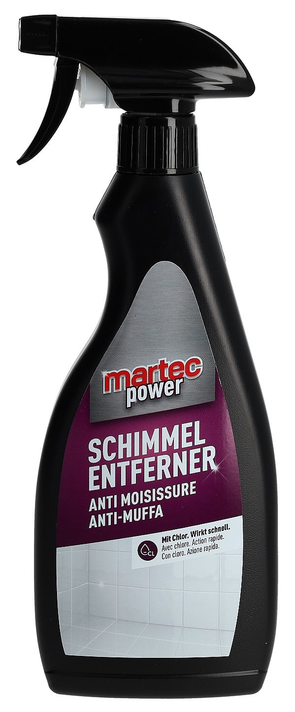 MARTEC HOUSEHOLD Dissolvant Moisissures Chlore Anti-Moisissures 500 ml