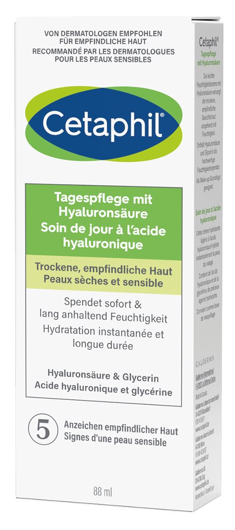CETAPHIL Crème Hydratante Jour Acide Hyaluronique 88 ml