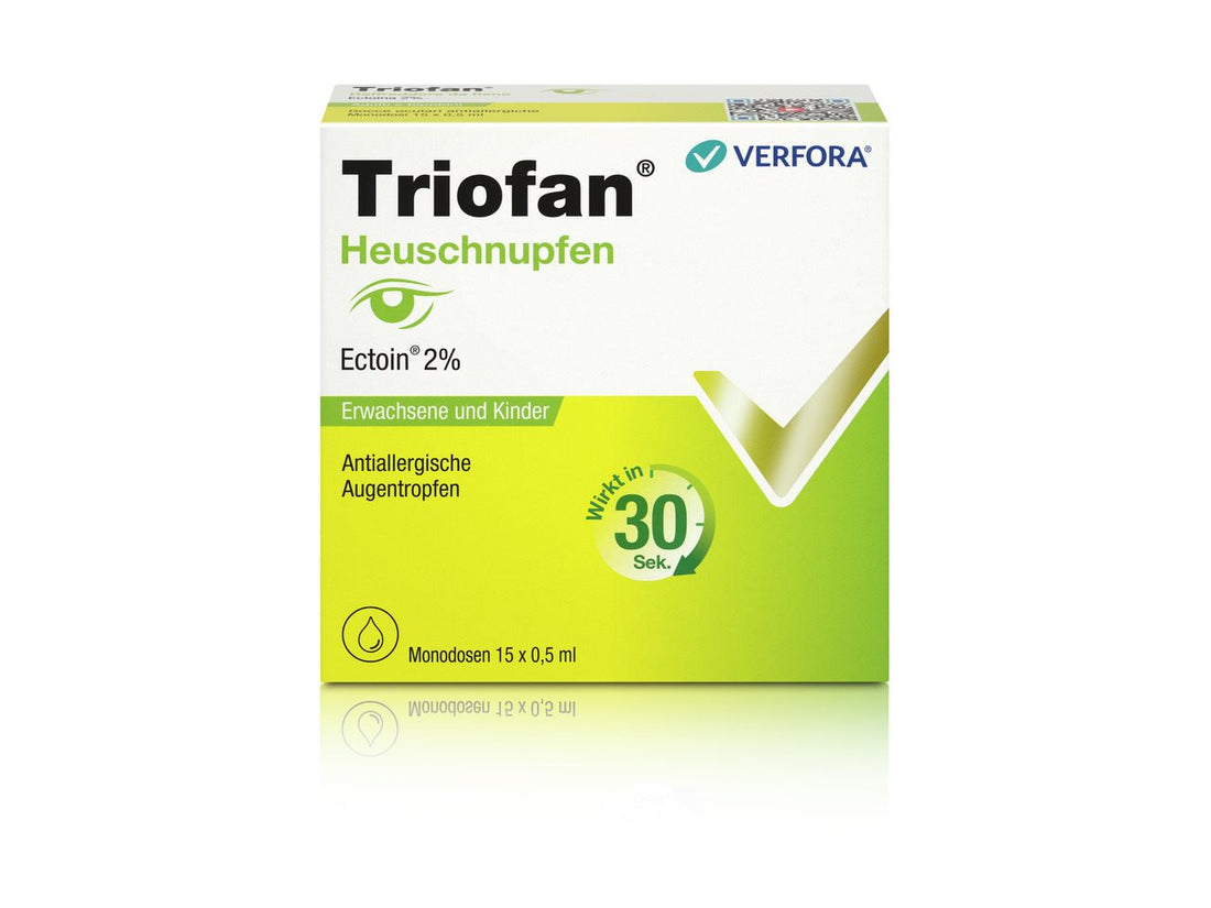 TRIOFAN Rhume des Foins Gouttes Ophtalmiques Mono 15 x 0.5 ml Soulagement Rapide