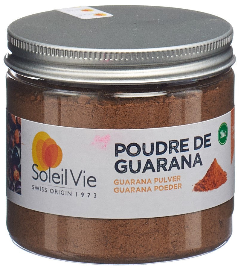 SOLEIL VIE Guarana Bio Énergie &amp; Vitalité | Poudre 120 g