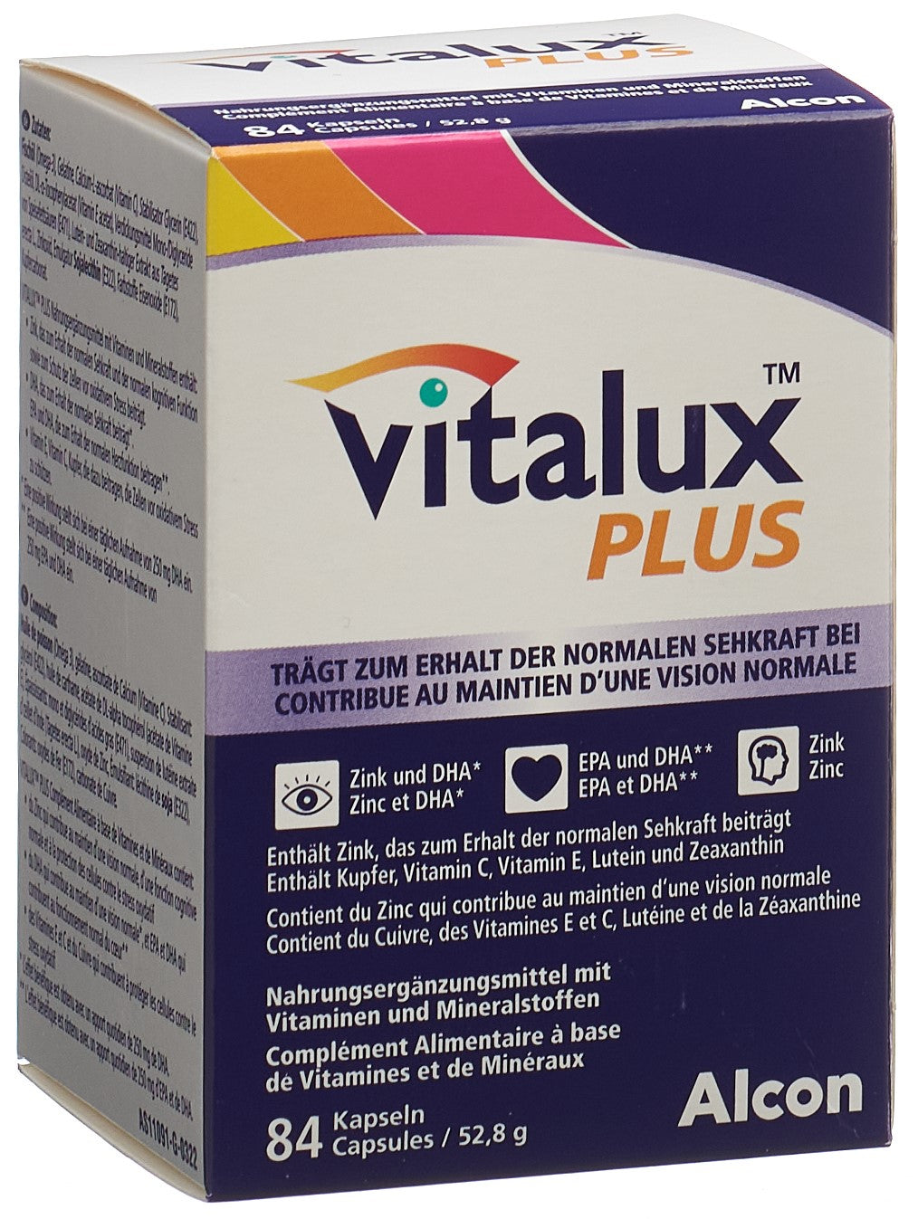 VITALUX Plus caps fl 84 pce