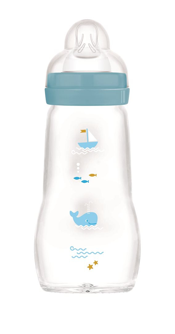 MAM Feel Good Biberon Verre 260 ml 2+ mois | Confort Bébé