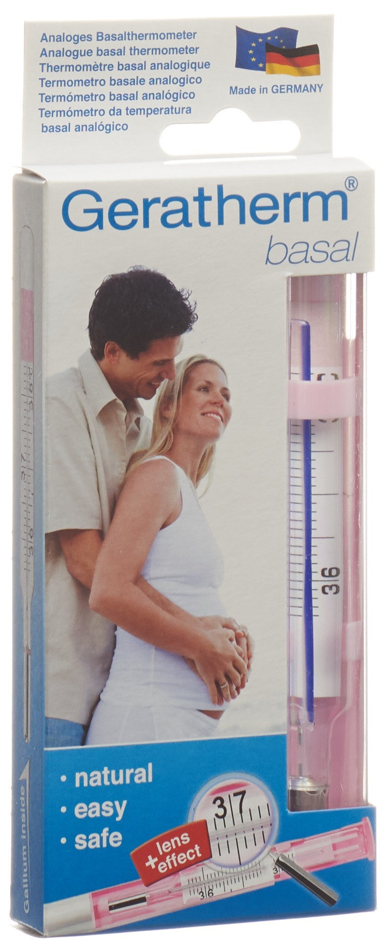 Geratherm Thermomètre Basal Précis pour Suivi Fertilité | Digital