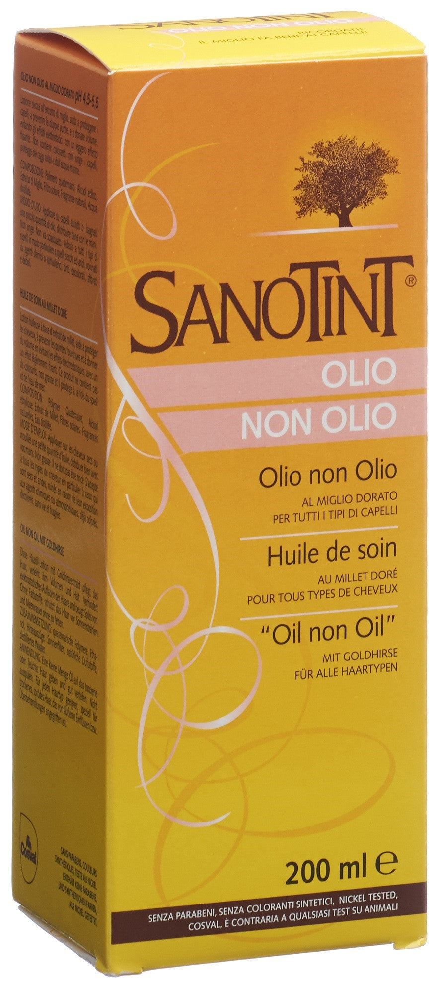 Sanotint Huile de Soin Cheveux 200 ml | Brillance &amp; Nutrition