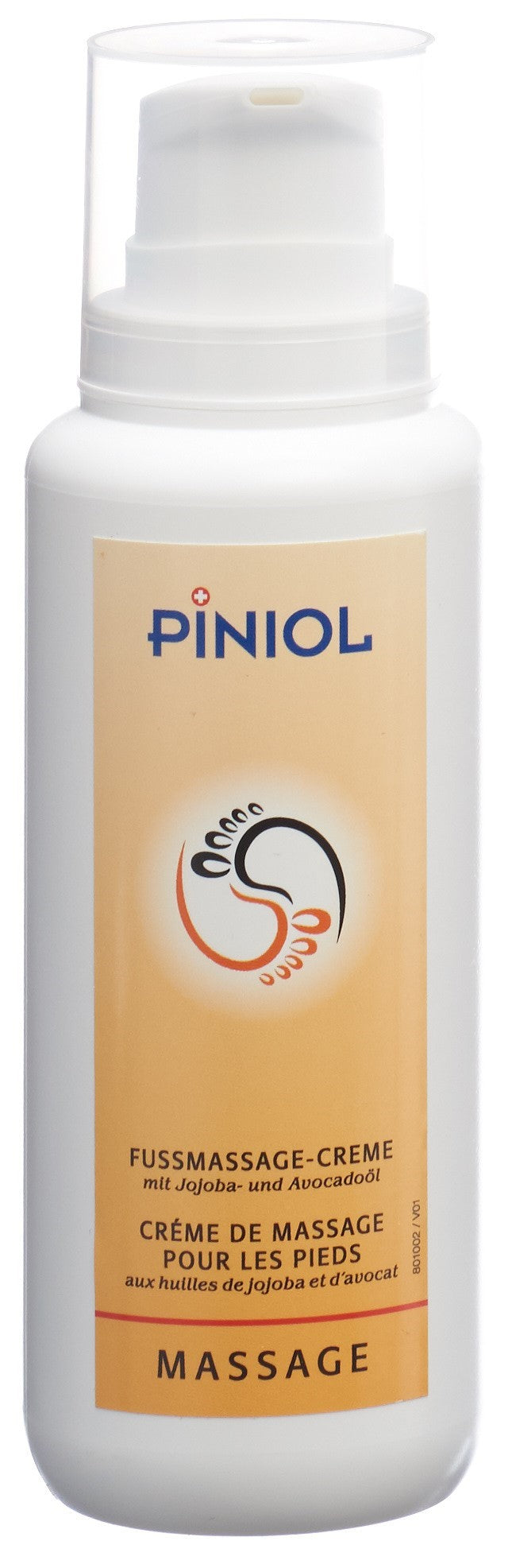 PINIOL Crème Massage Pieds Détente &amp; Soin | 200 ml