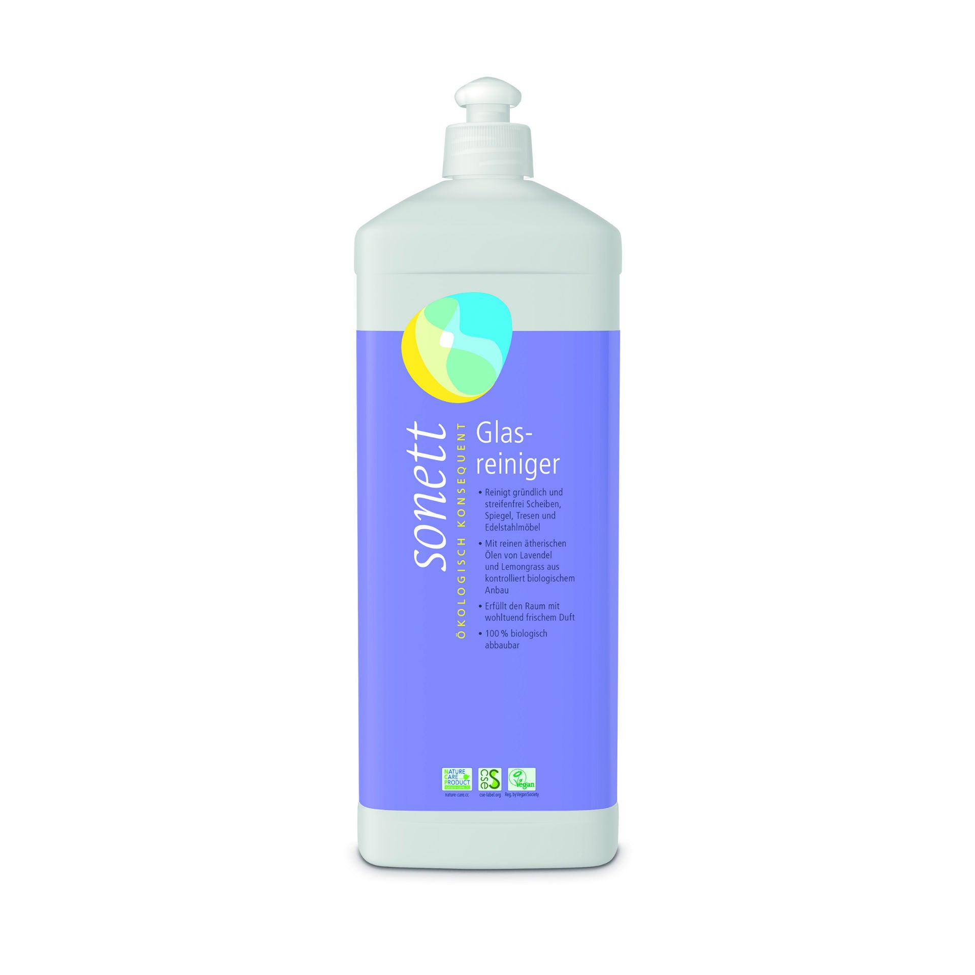 SONETT Nettoyant Vitres Écologique Recharge 1 L | Brillance Sans Traces