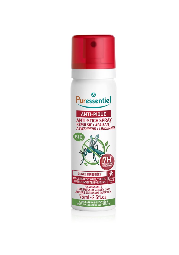 Puressentiel Spray Répulsif Anti-Pique 75 ml Efficace et Naturel