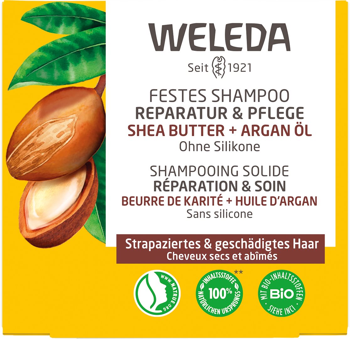 WELEDA shampoo solide réparation&amp;soin 50 g