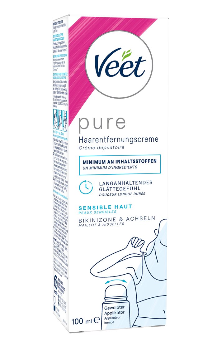 VEET crème dépilatoire maillot&amp;aisselle 100 ml