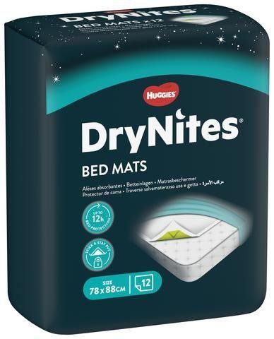 Huggies DryNites Protège-Matelas 7 Pièces | Nuit Sèche