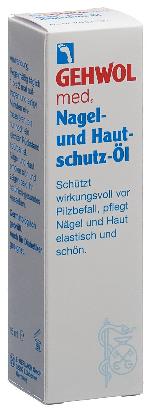 GEHWOL med Huile Protectrice Pieds Soin Réparateur | 15 ml