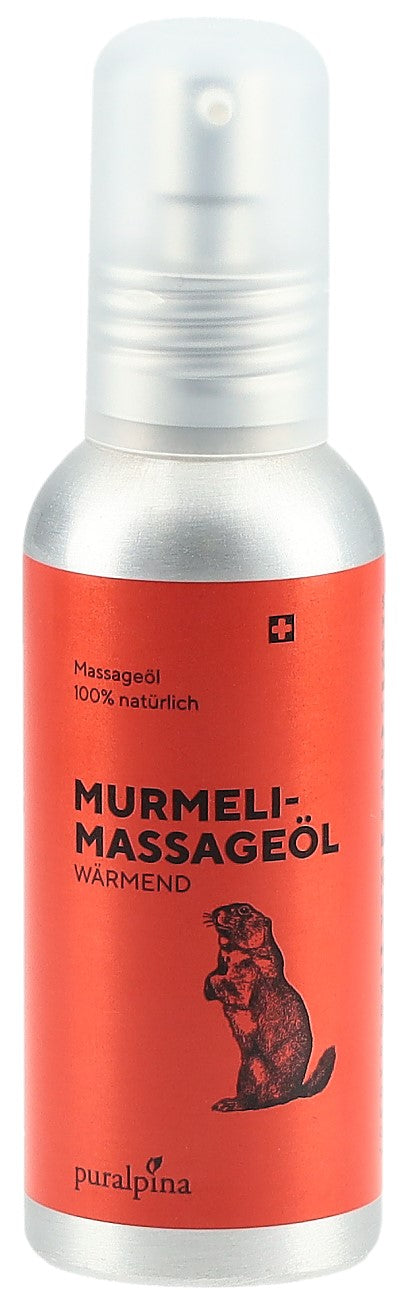 Puralpina Huile de Marmotte Bio Massage 100 ml