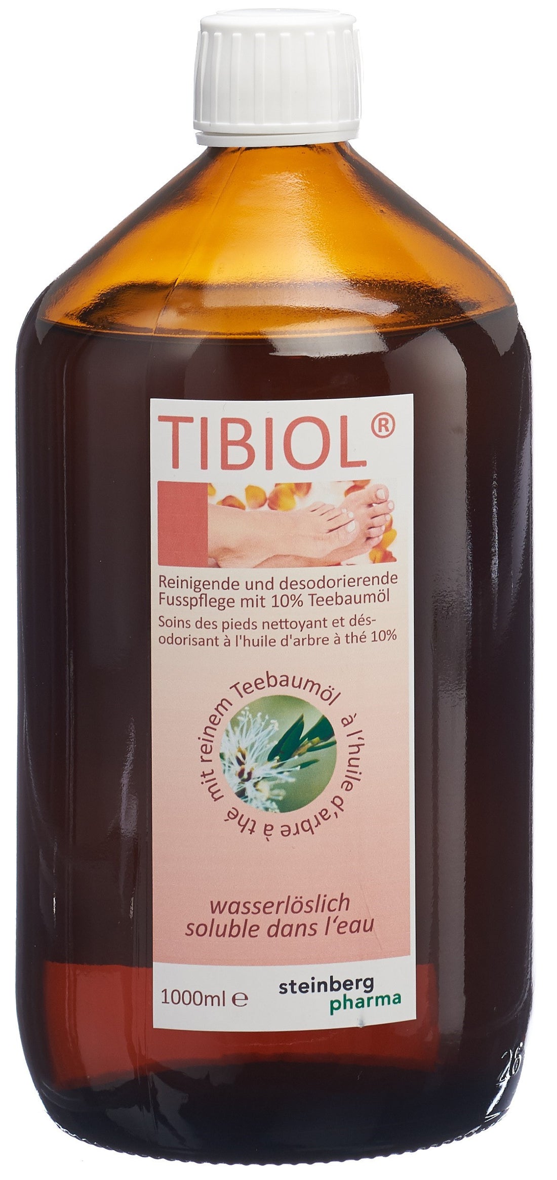 TIBIOL Solution Hydratante 1000 ml | Confort &amp; Réhydratation