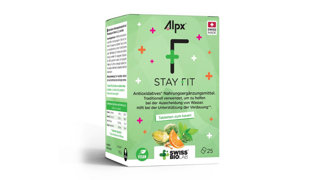 ALPX STAY FIT Complément Alimentaire Énergie &amp; Vitalité | Boîte 25 Pièces