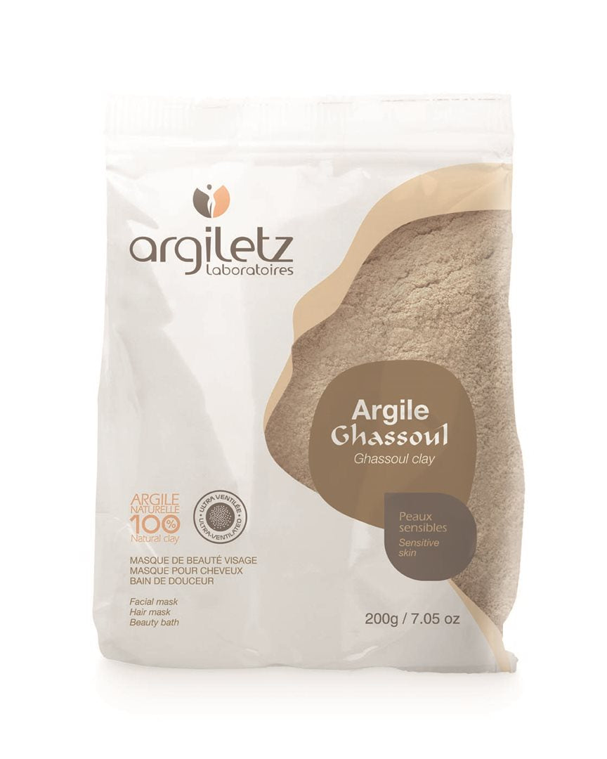 ARGILETZ Ghassoul Argile Ultra Ventilée Soin Cheveux &amp; Corps | 200 g
