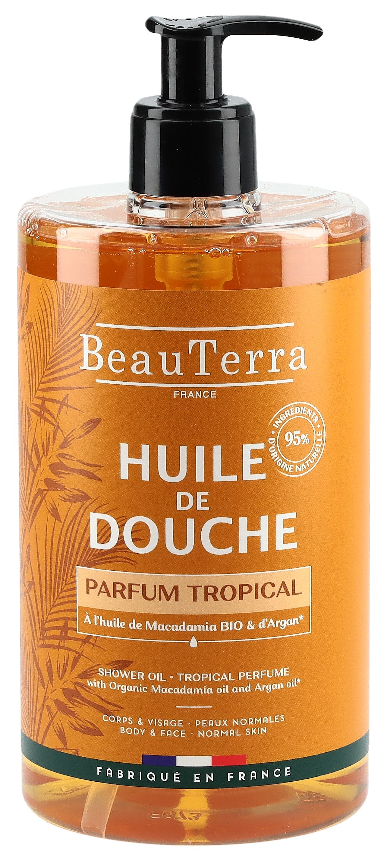 BEAUTERRA Huile de Douche Tropical Douceur 750 ml