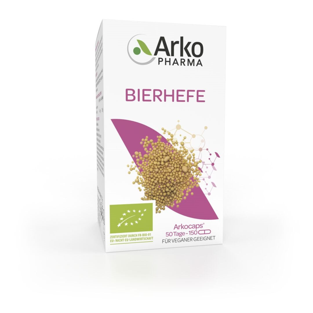 Arkogélules Levure de Bière Fortifiante Cheveux et Ongles 150 Gélules