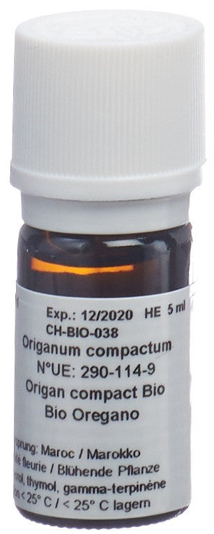 AROMASAN Huile Essentielle Origan Bio 5 ml | Puissante &amp; Naturelle