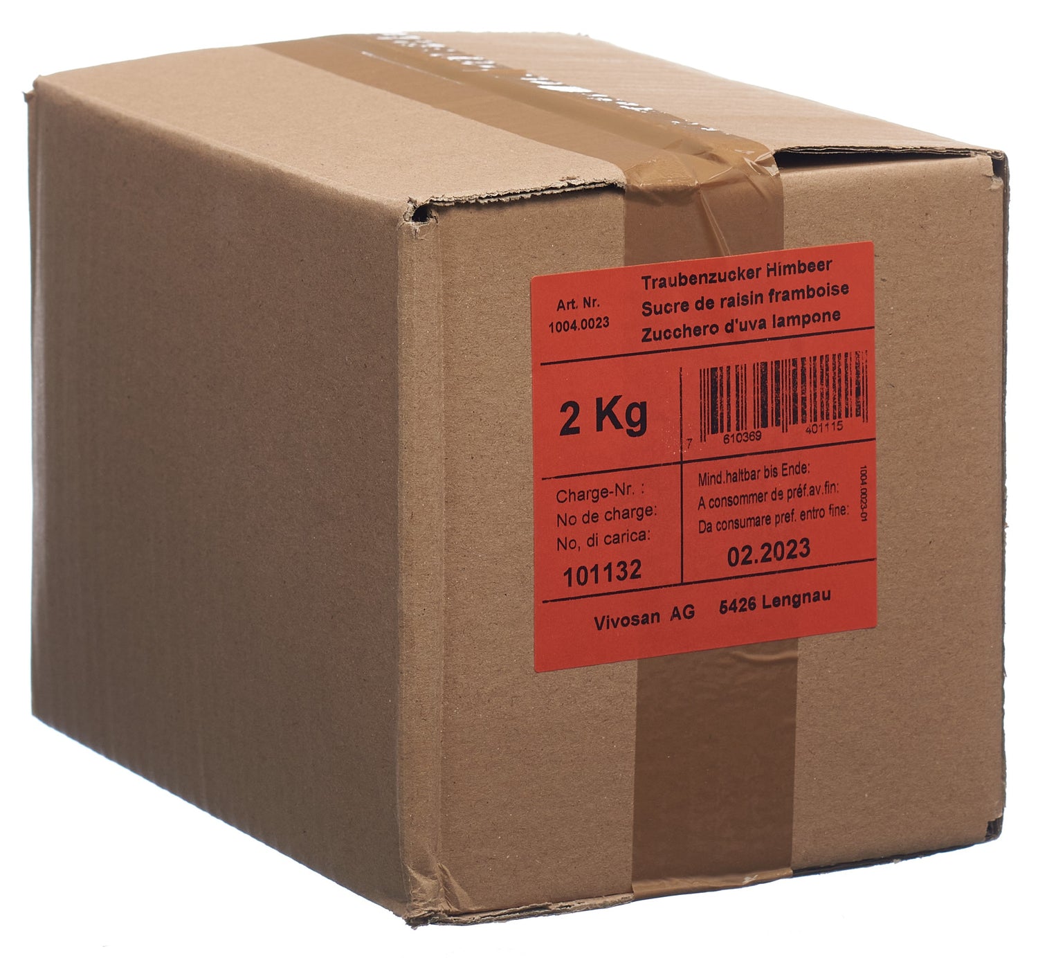 VIVOSAN sucre raisin framboise 2 kg