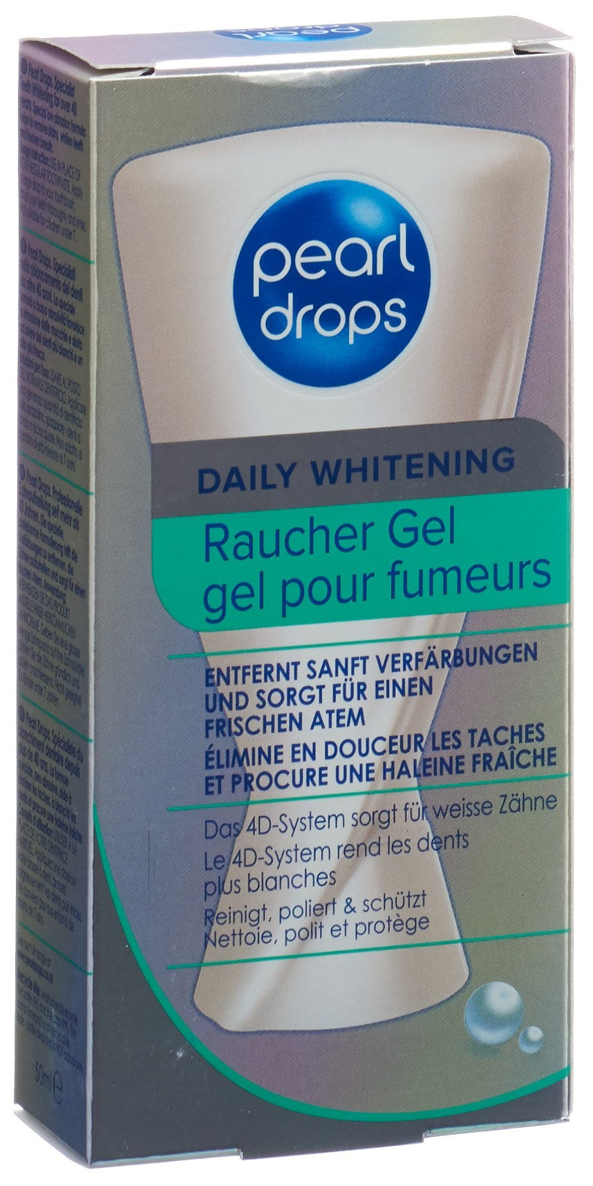 PEARL DROPS Gel Nettoyant Anti-Tabac 50 ml