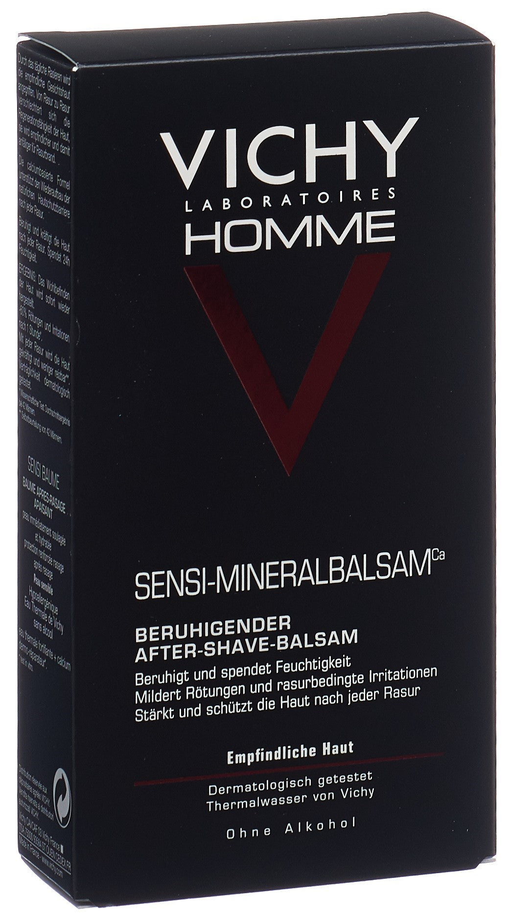 VICHY Homme sensi-baume ca confort peau sens 75 ml