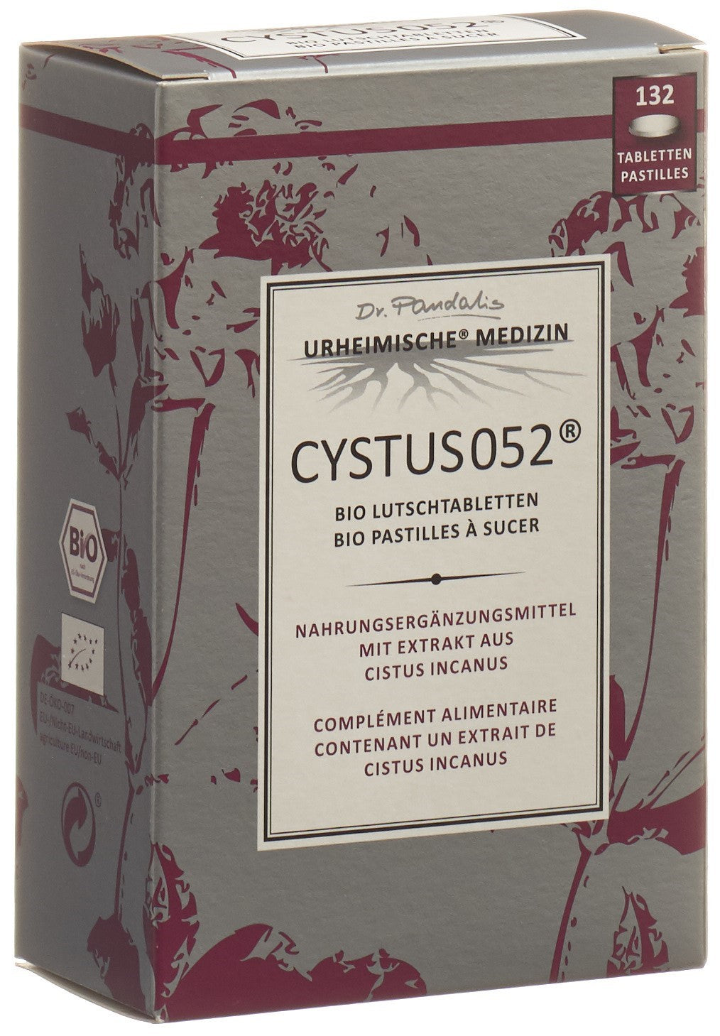 CYSTUS 052 Bio Pastilles Apaisantes Gorge 132 pièces
