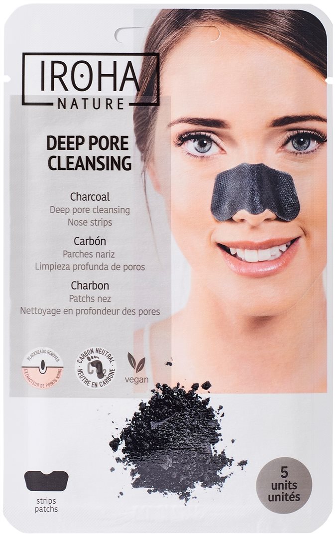IROHA Nature Bandelettes Nez Detox Purifiantes 5 Pièces