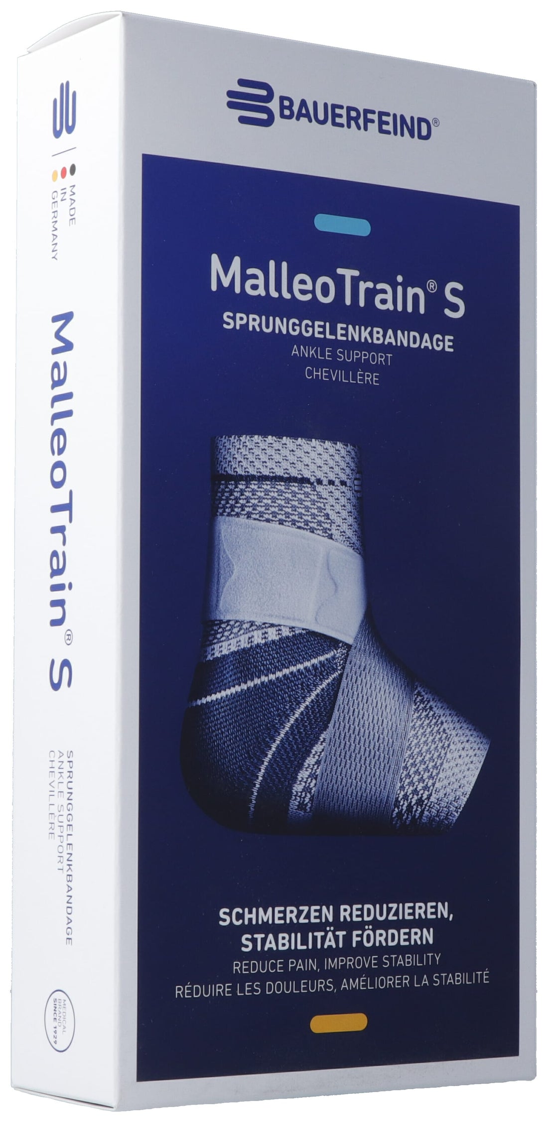 Bauerfeind MalleoTrain S Cheville Active T3 Soutien | Orthèse