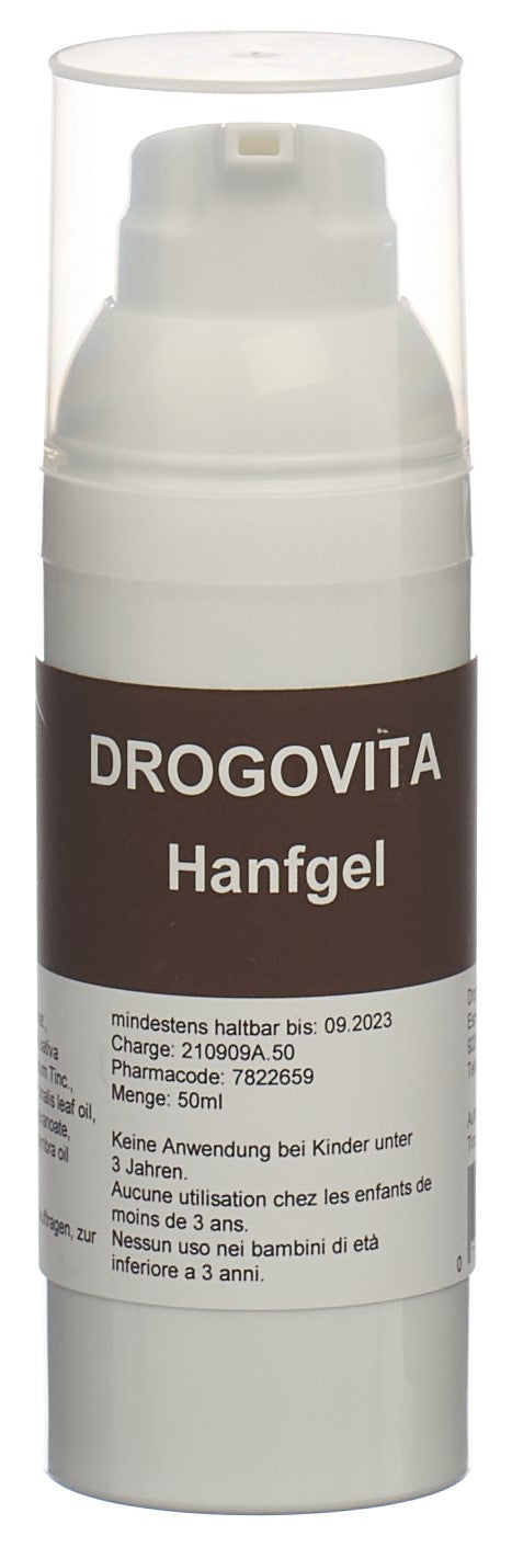 DROGOVITA Gel Chanvre Bio Apaisant | 50 ml