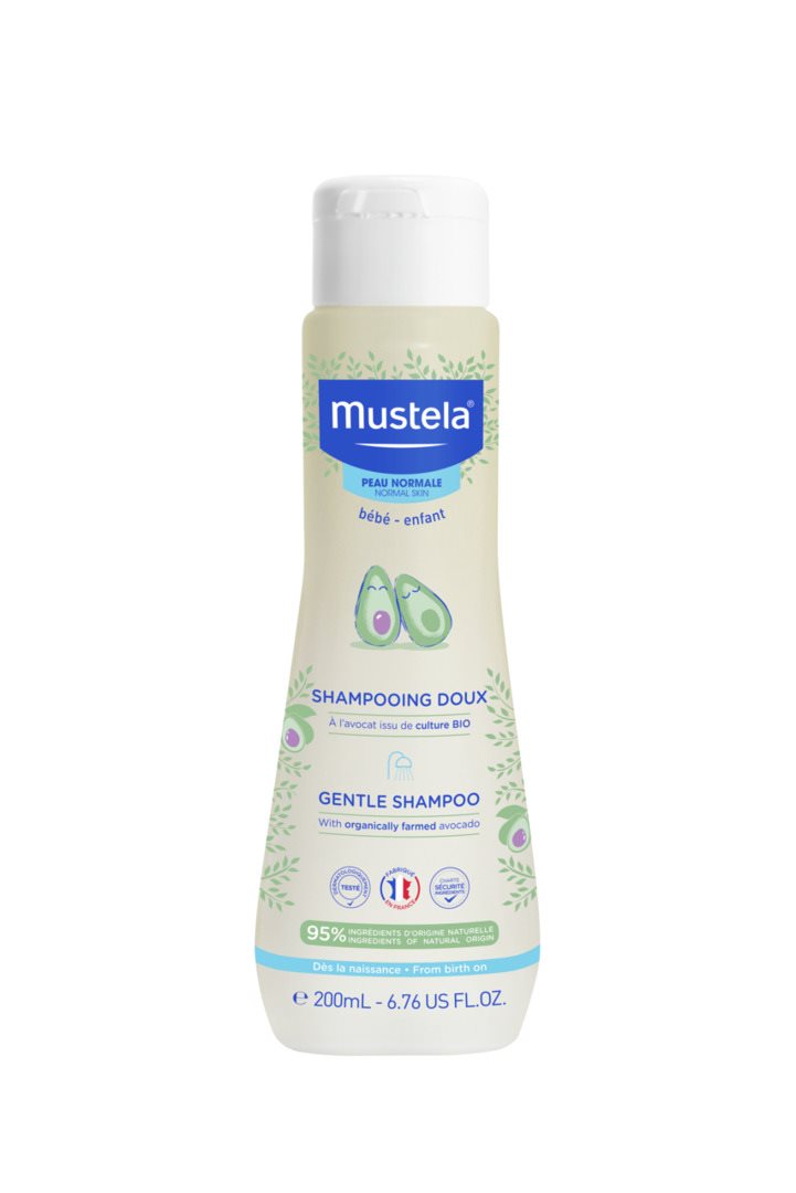 Mustela Shampooing Bébé Douceur 200 ml | Cheveux Soignés