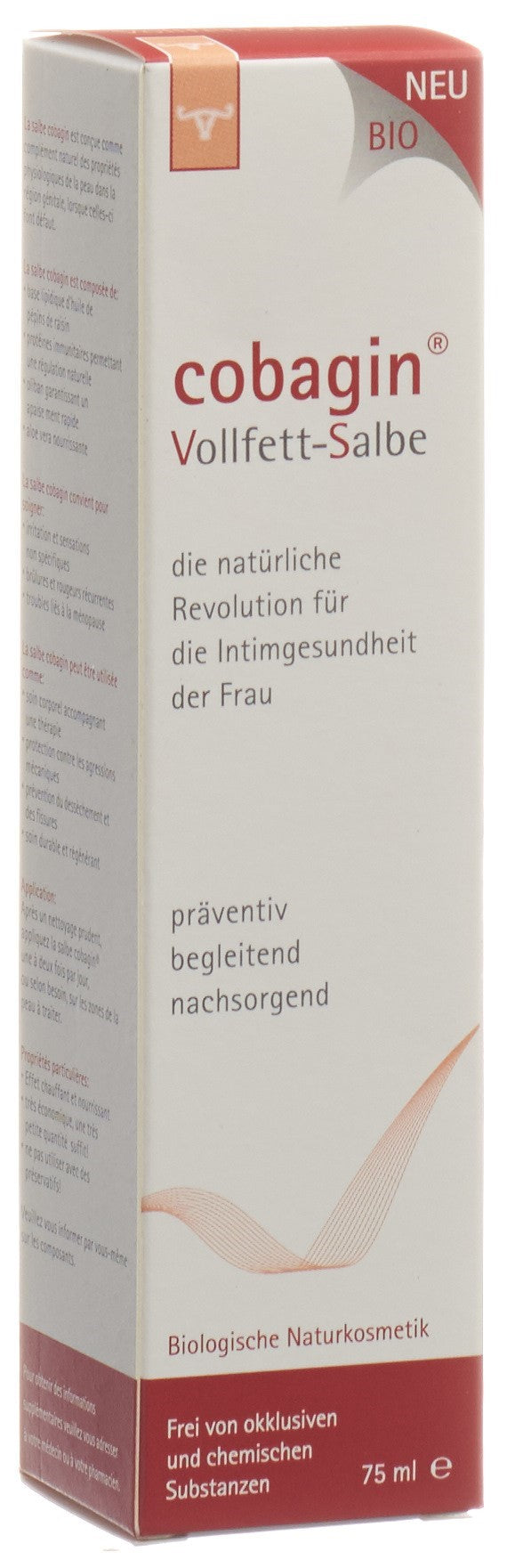 COBAGIN Onguent Apaisant Peau Sèche 75 ml