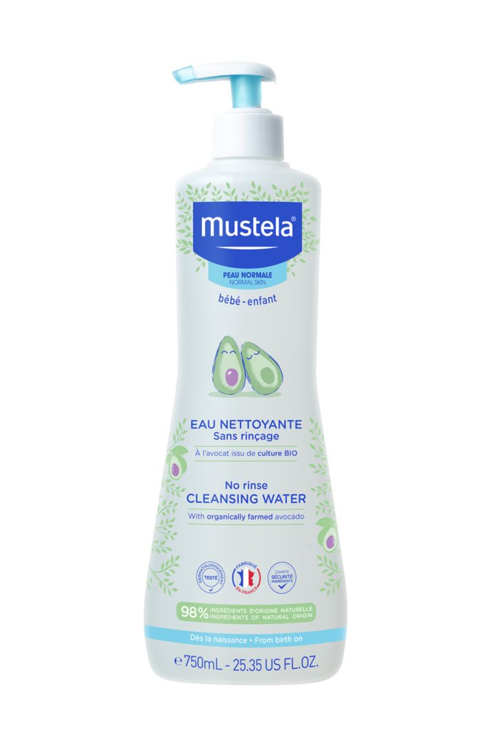 Mustela Eau Nettoyante Sans Rinçage Peau Normale 750 ml | Douceur &amp; Fraîcheur